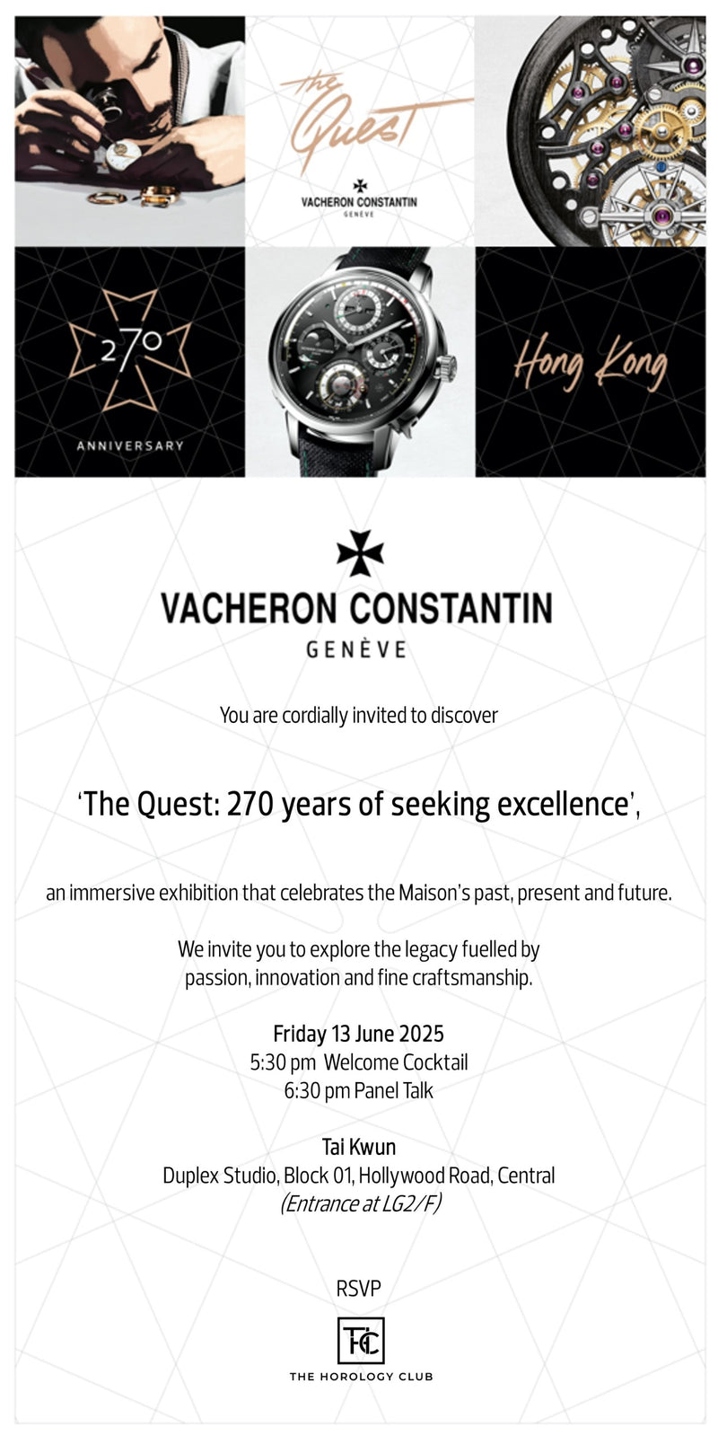 The Horology Club x Vacheron Constantin