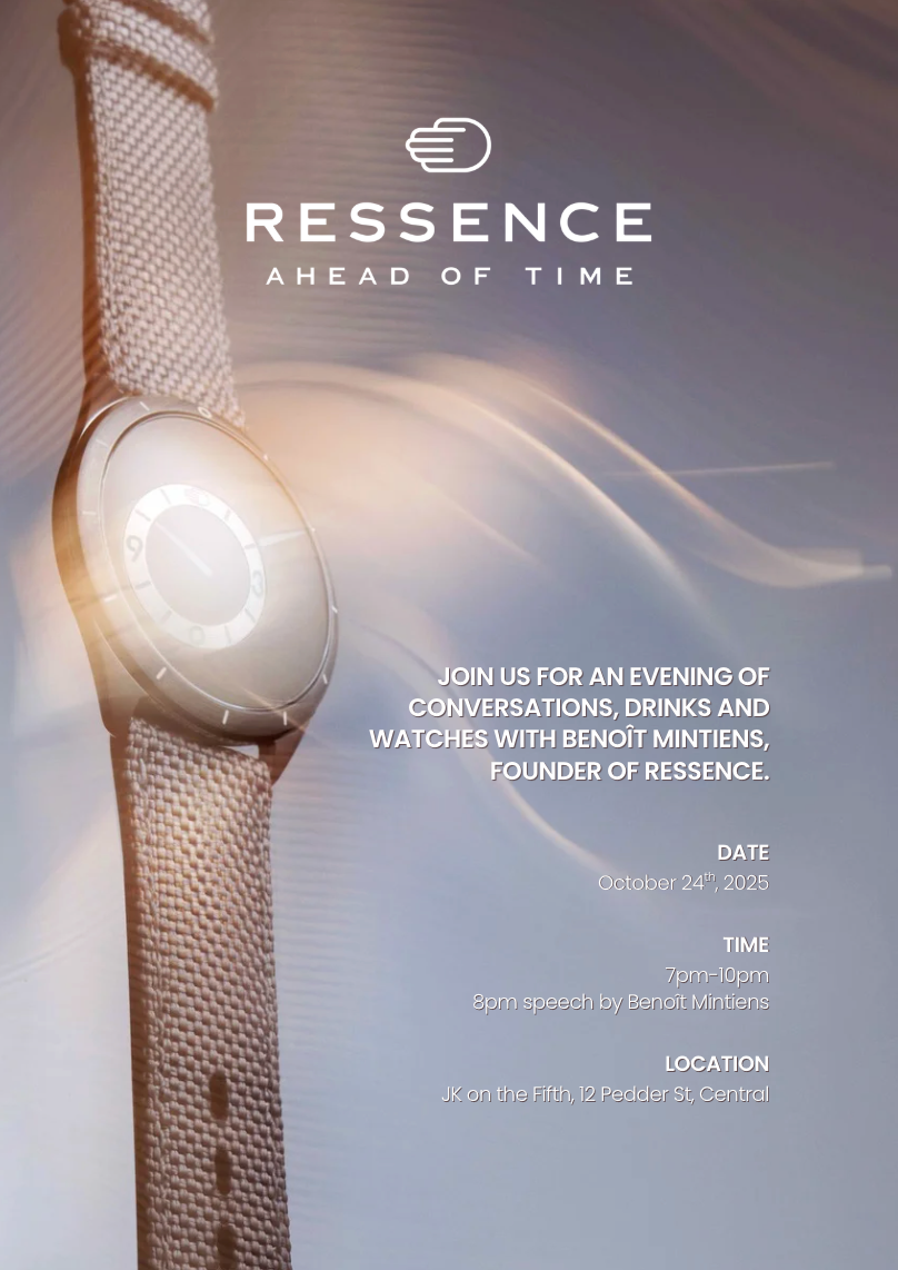 Ressence x THC with Benoît Mintiens