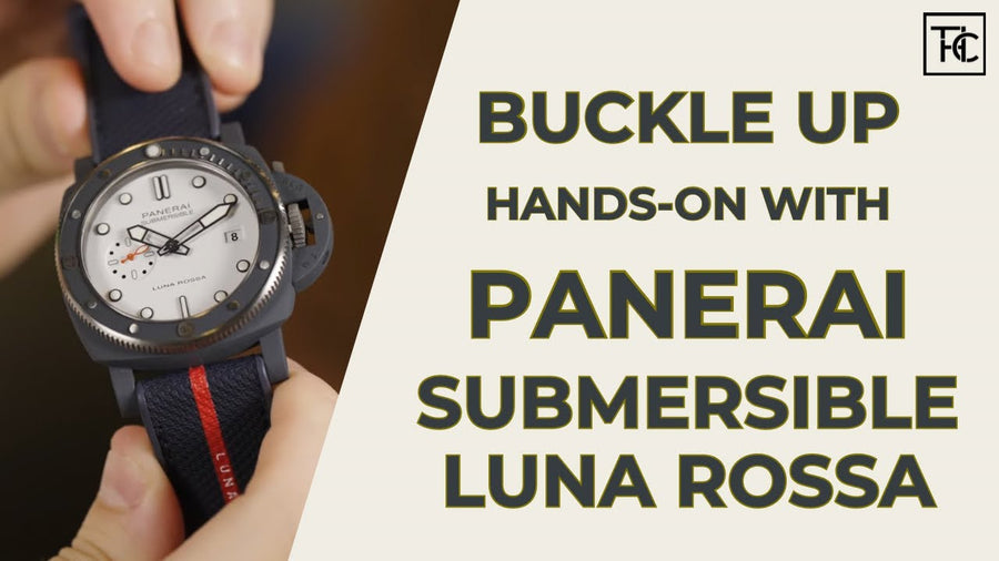 Hands-on with the Panerai Luna Rossa Collection 2024 | Buckle Up