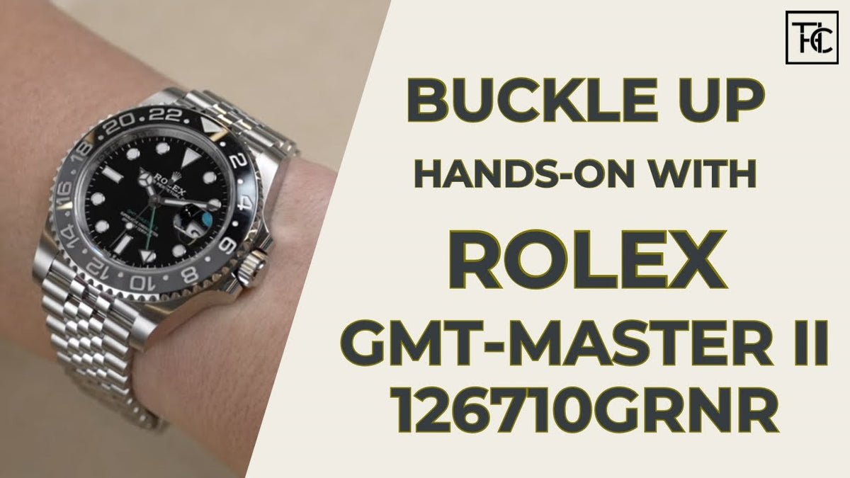 Hands-on with the Rolex GMT-Master II 126710GRNR | Buckle Up
