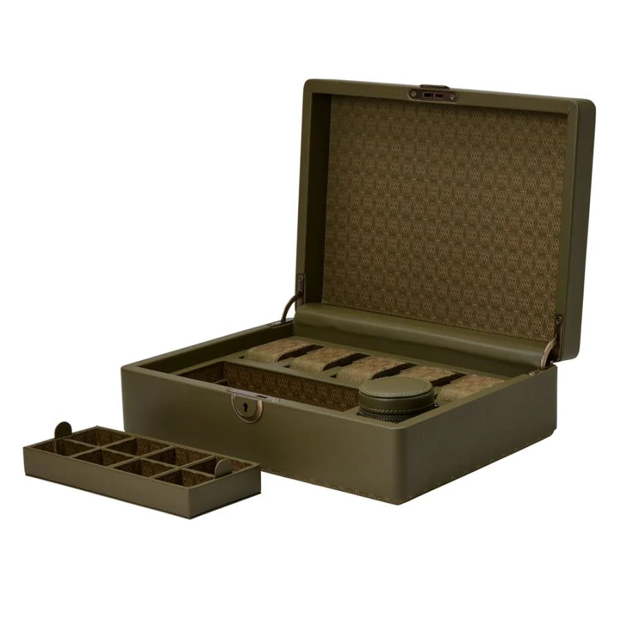 Earth 5 Piece Watch Box with Storage