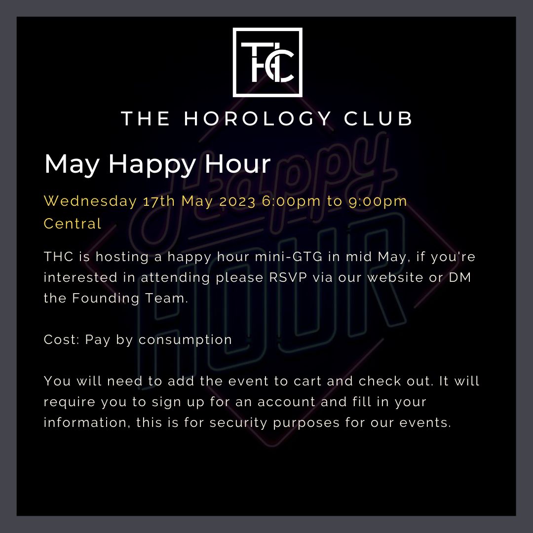Happy Hour May 2023
