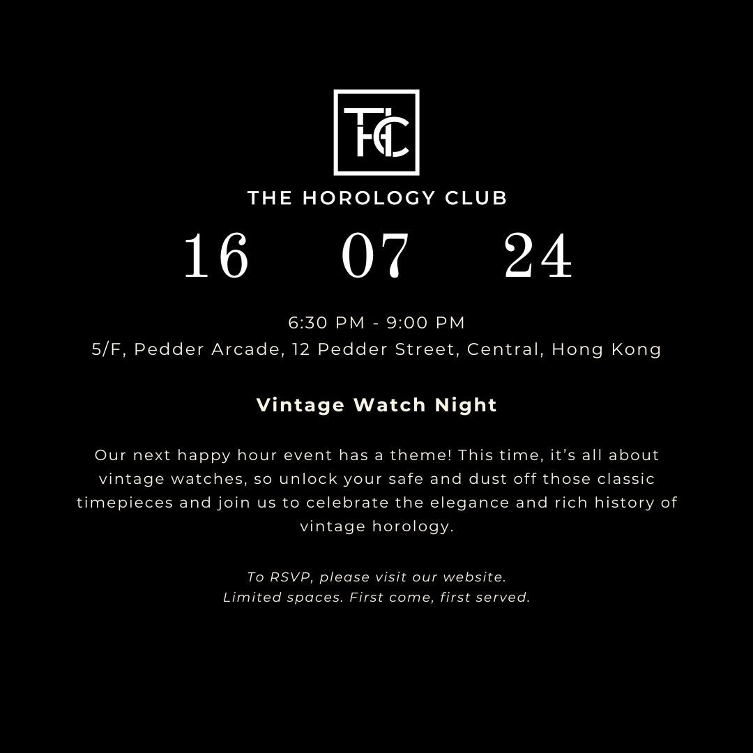 Vintage Watch Night Main image