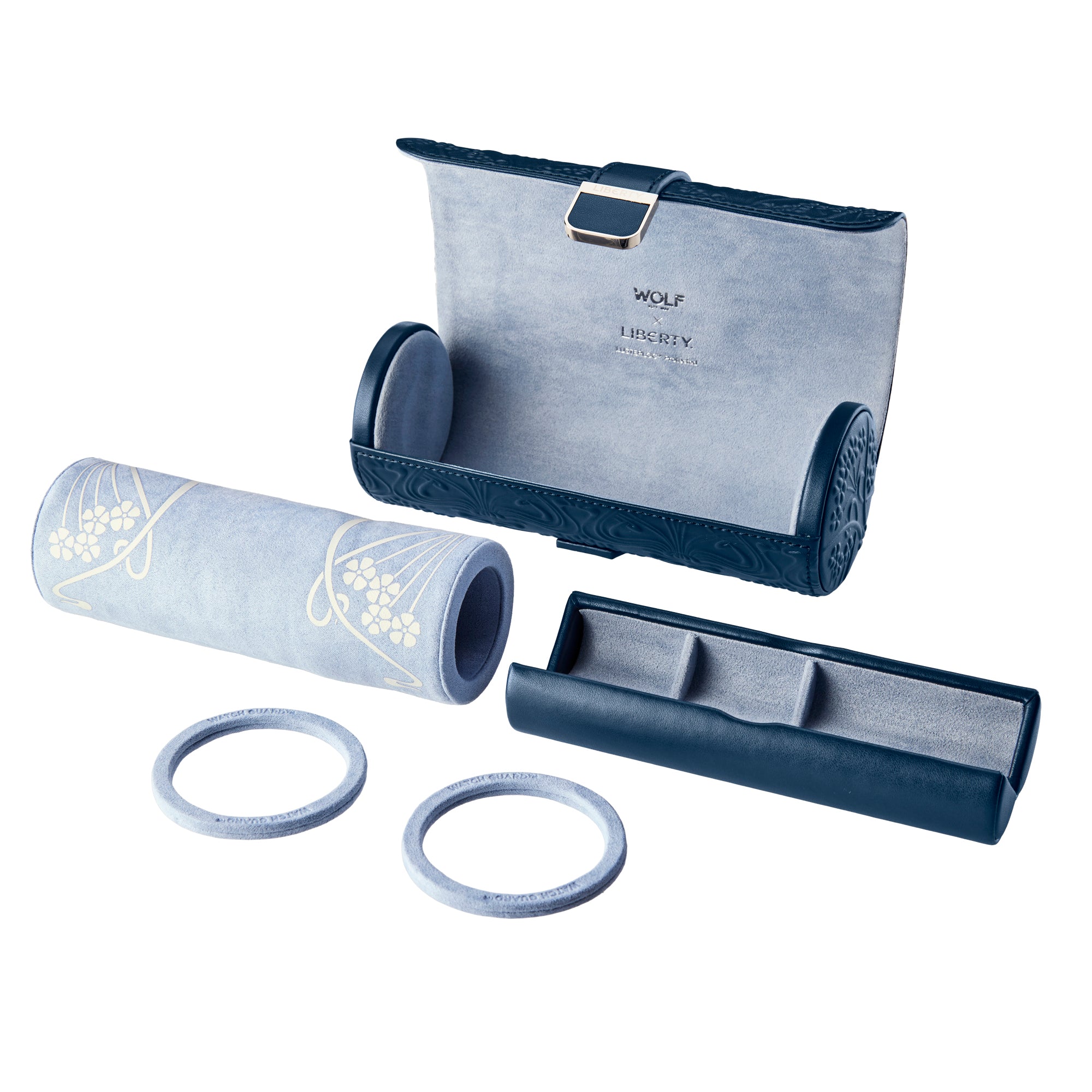 WOLF X LIBERTY Triple Watch Roll