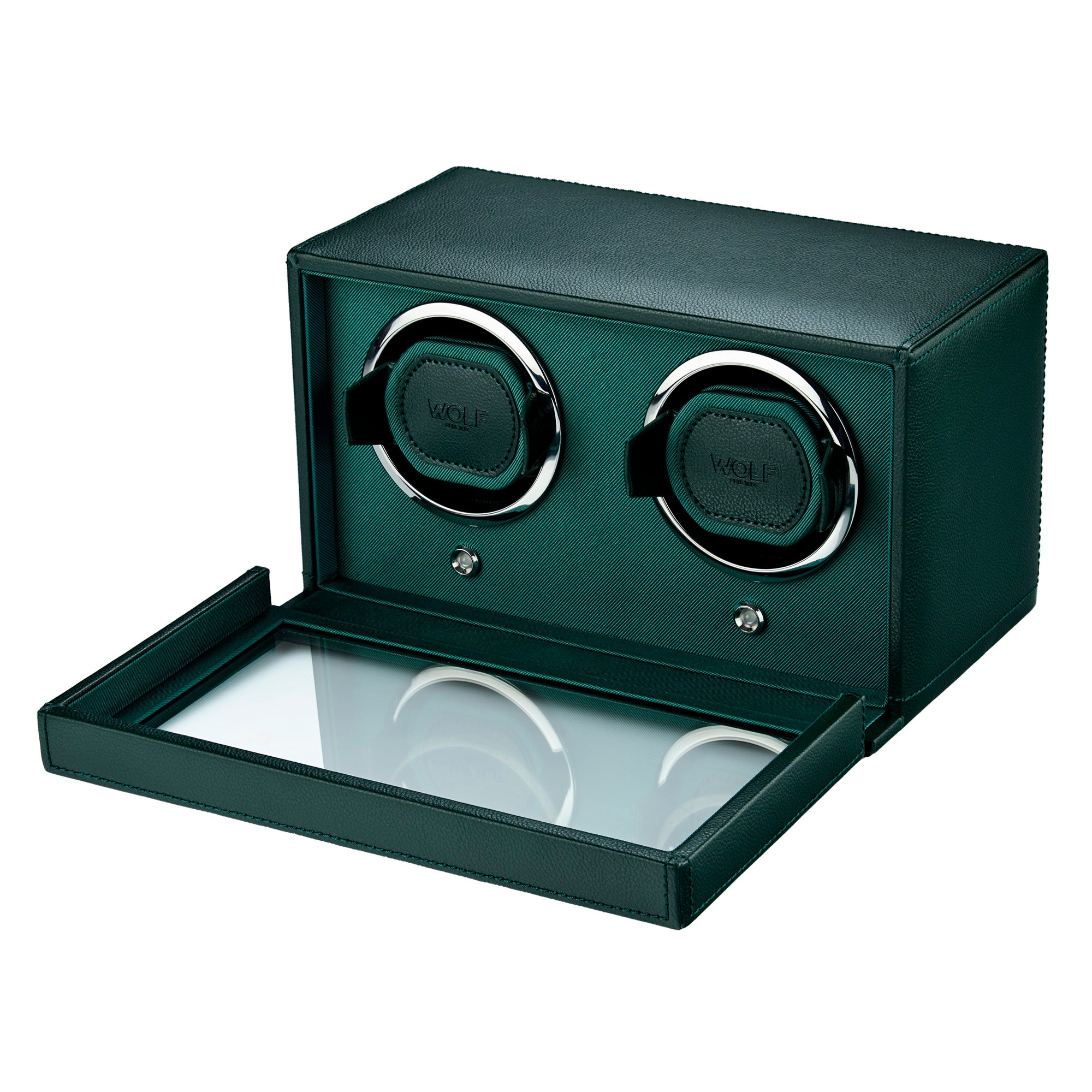 Cub Double Watch Winder with Cover
