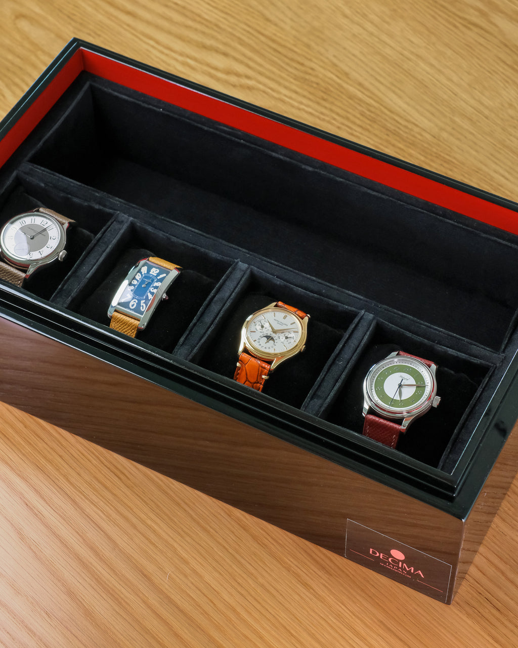 Decima Urushi Lacquered Watch Box