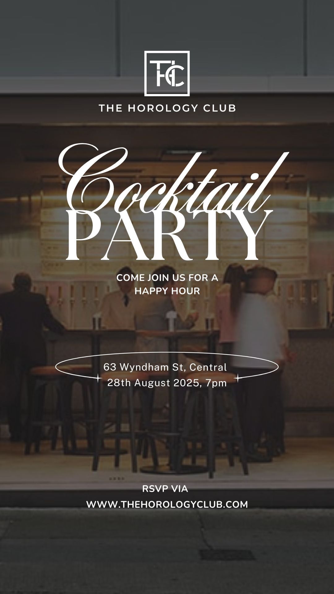 The Horology Club Happy Hour 26082025 Main image
