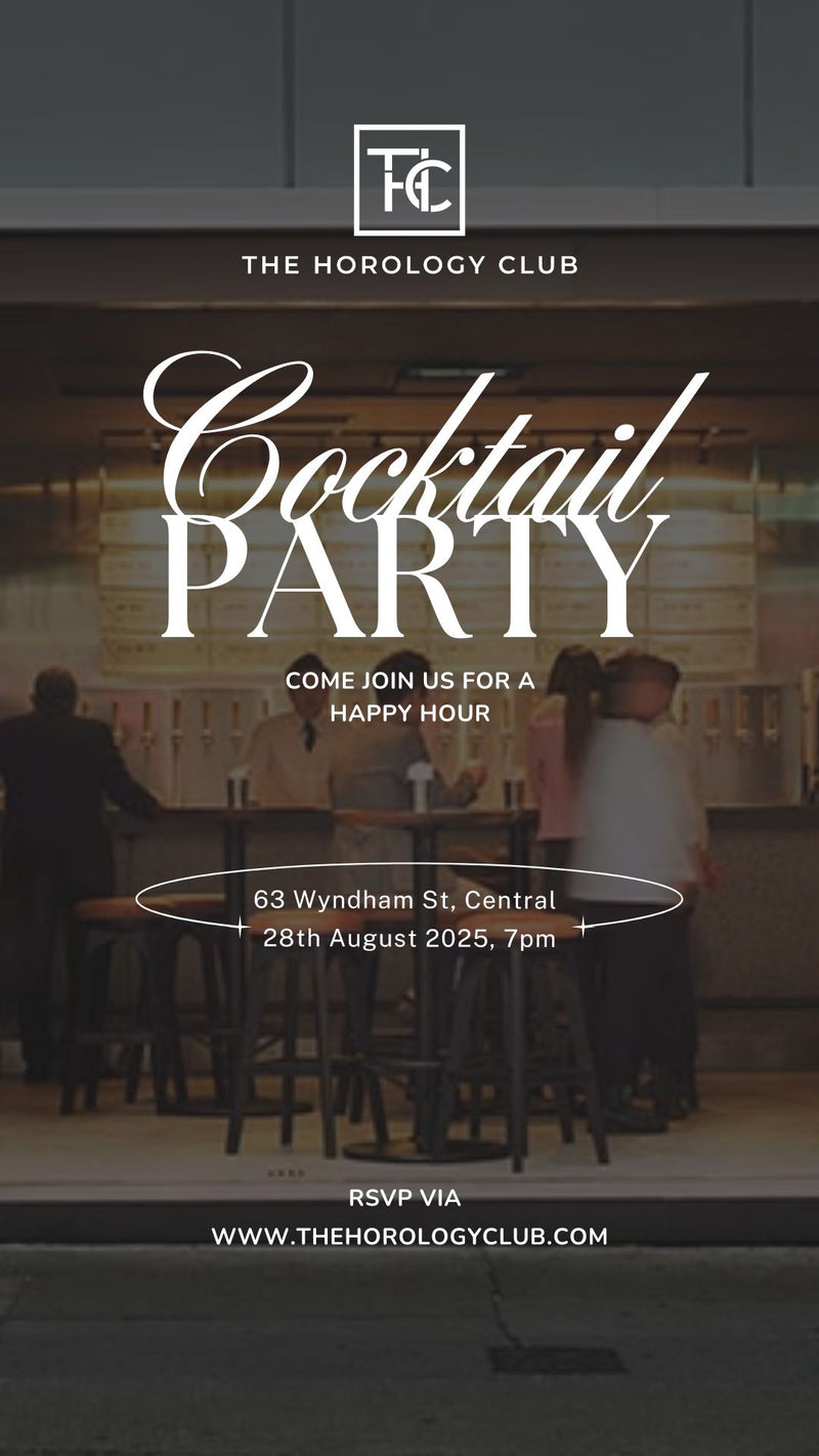 The Horology Club Happy Hour 26082025