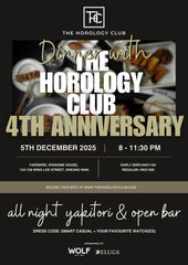 The Horology Club's 4th Anniversary Dinner