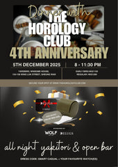 The Horology Club's 4th Anniversary Dinner