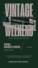 Vintage Tram Weekend Gathering