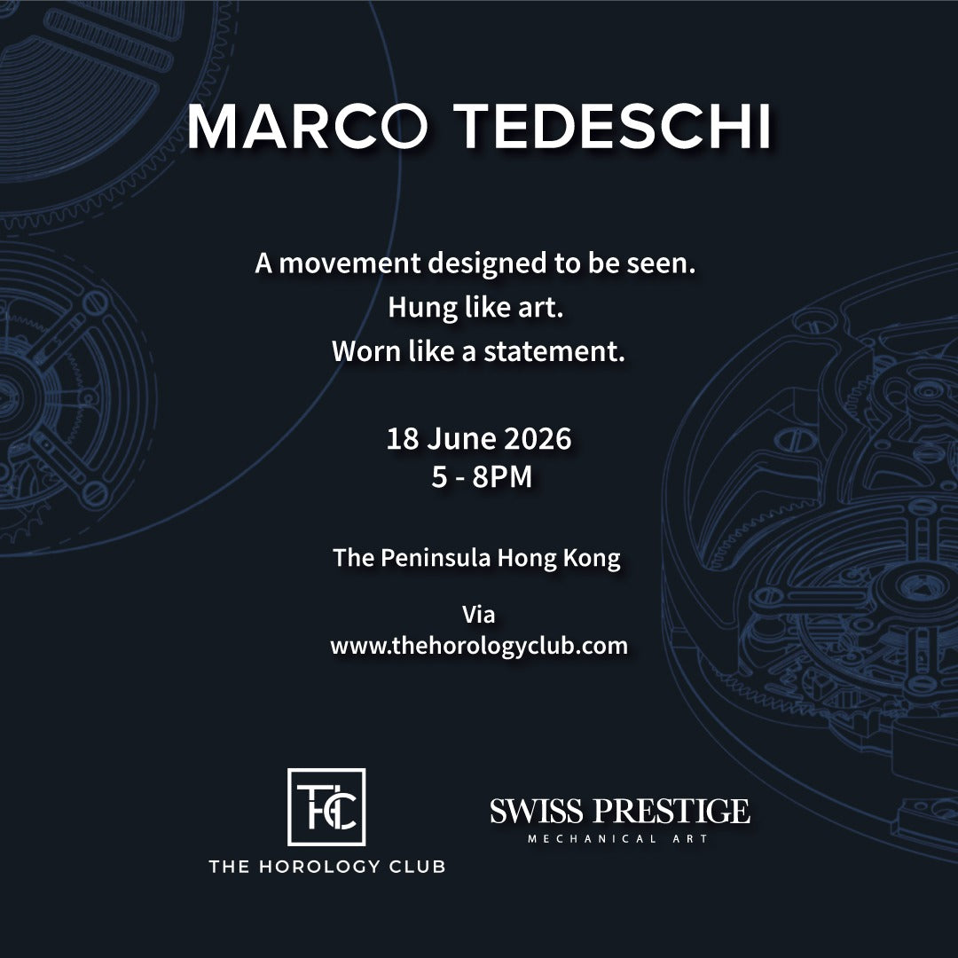 Swiss Prestige - Marco Tedeschi x The Horology Club