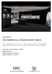 IWC The Perpetual Studio Happy Hour