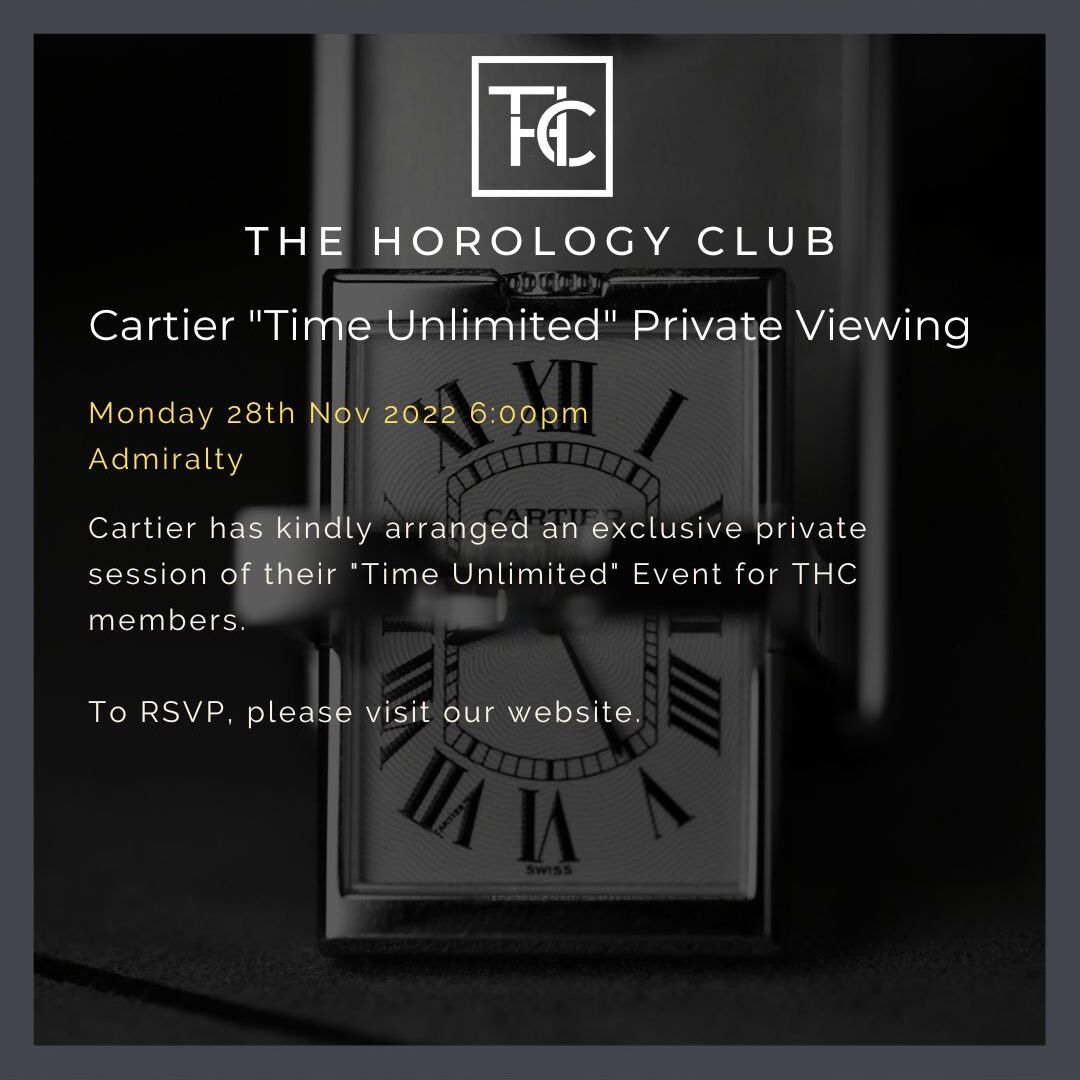 Cartier "Time Unlimited" Private Viewing